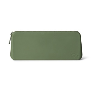 Set tacâmuri din inox cu husă din silicon cu fermoar, Citron - Green - Img 4