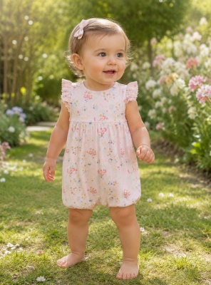 Summersuit din bambus Minymo - Rosen Quartz