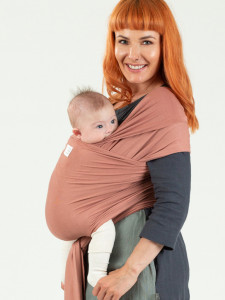 Wrap elastic Isara - Rusty Rose