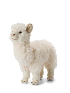 Alpaca alba, 31 cm, Bon Ton Toys