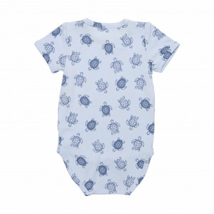 Body bambus extrafin maneca scurta - Ice Water, Minymo