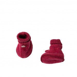 Botosei din lână merinos Joha - Basic Fuchsia