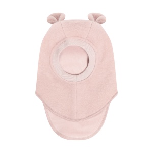 Cagulă dublată lână merinos fiartă Huttelihut - Teddy Rose Smoke
