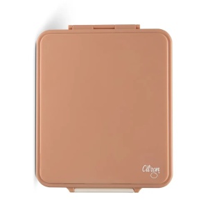 Caserolă prânz 4 compartimente Citron + 1 borcan termoizolant, Pink