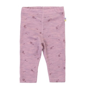Colanți lână merinos Joha - Lilac Melange