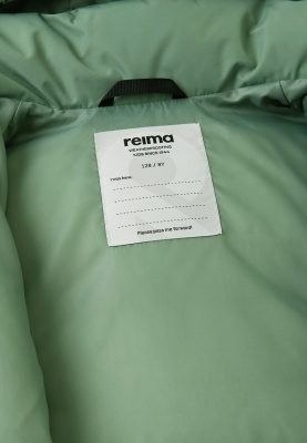 Geacă de iarnă cu puf natural Reima Paimio - Green Clay - Img 8