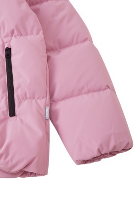 Geacă de iarnă cu puf natural Reima Paimio - Grey Pink