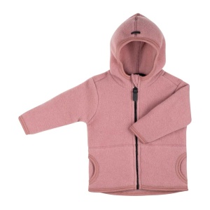 Jachetă lână fleece Pure Pure -Shadow Rose