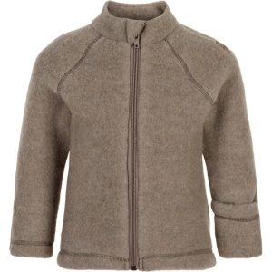 Jacheta lână merinos fleece cu manusi Mikk-line - Melange Denver