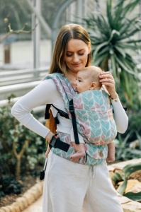 LennyLight - marsupiu ergonomic, Tangled Plaid