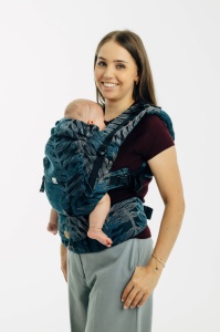 LennyUpgrade Pro - Rainforest Nocturnal, Marsupiu ergonomic (bumbac+tencel)