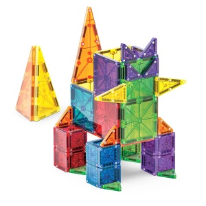 MAGNA-TILES Combo + microMAGS, set magnetic 62 piese