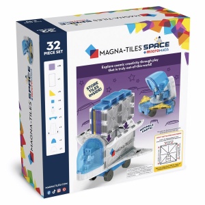 MAGNA-TILES Space, set magnetic 32 piese