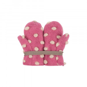 Mănusi din lână fiartă Pure Pure - Dusty Pink