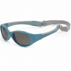 Ochelari de soare KOOLSUN, 0-3 ani - Flex - Cendre Blue Grey