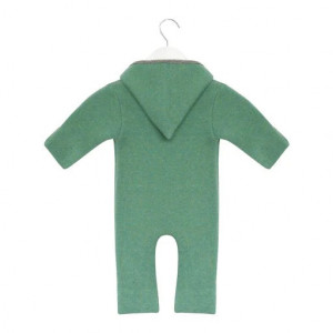 Overall din lână fiartă cu mănuși și botoșei, Stapf - Jade