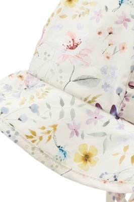 Pălărie bumbac cu protectie UV 50+ Mikk-line, Butterfly