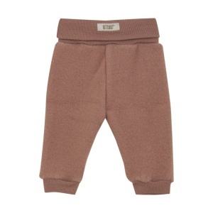 Pantaloni lână merinos fleece Huttelihut - Burlwood