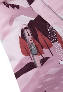 Salopetă de iarnă ReimaTec - Puhuri Grey Pink