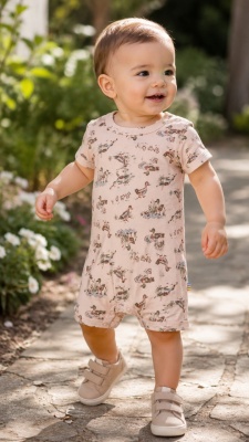 Summersuit bambus Joha - Lake Pink - Img 3