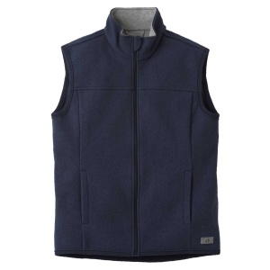 Vestă bărbati lână merinos fiartă Disana - Indigo