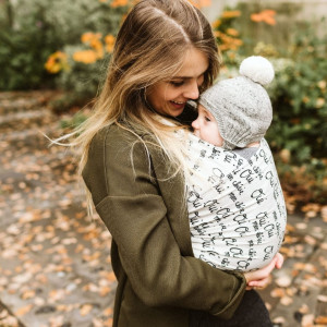 Wrap elastic Boba, Bebe Oui - Marsupiu ergonomic