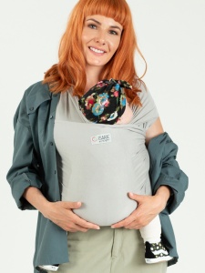 Wrap elastic Isara - Silver Grey (bambus organic)