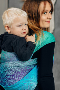WrapTai LennyHybrid Half Buckle, Peacock's Tail Fantasy