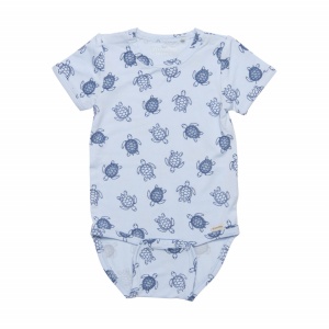 Body bambus extrafin maneca scurta - Ice Water, Minymo, marime 62