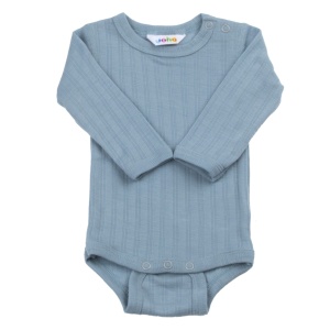 Body din lână merinos si mătase Joha - Arona, marime 1-4 luni