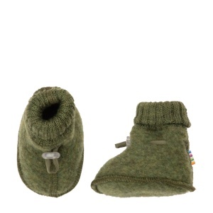 Botosei lână merinos fleece Joha - Dark Olive