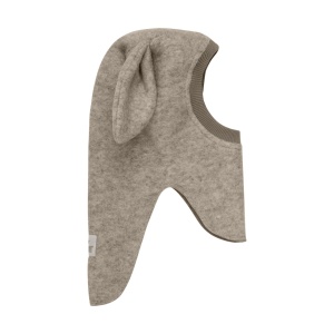 Cagulă lână merinos fiartă Huttelihut - Bunny Camel Melange