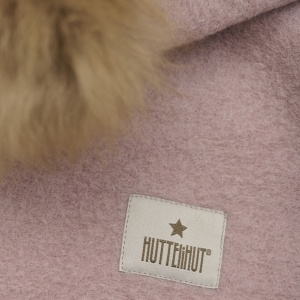Cagulă lână merinos fiartă Huttelihut - Fawn