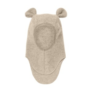 Cagulă lână merinos fleece Huttelihut - Camel Melange