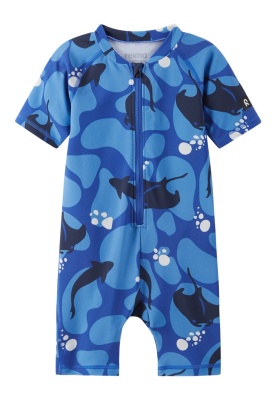 Costum de baie Reima, protectie UV 50+ Atlantti Sparkly Blue