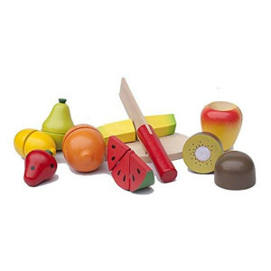 Fructe din lemn feliabile, Viga Toys