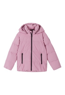 Geacă de iarnă cu puf natural Reima Paimio - Grey Pink