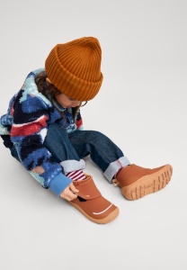 Pantofi barefoot ReimaTec Hyppii, Cinnamon Brown