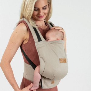 Isara Quick Full Buckle, Caffe Latte - Marsupiu Ergonomic