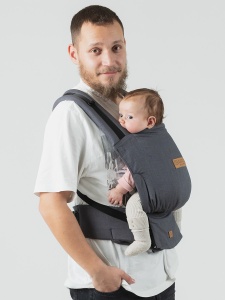Isara Quick Full Buckle V2, Graphite Linen (100% in)