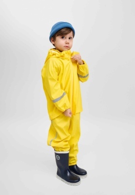 Jachetă de ploaie Reima Lampi Yellow - Img 3