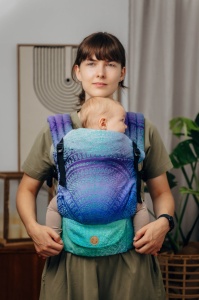 LennyLight - marsupiu ergonomic, Peacocks Tail Fantasy