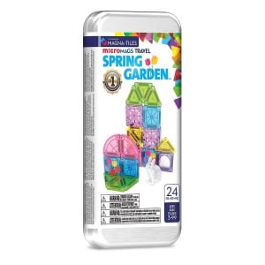 MAGNA-TILES microMAGS Spring Garden, Travel set, 24 piese