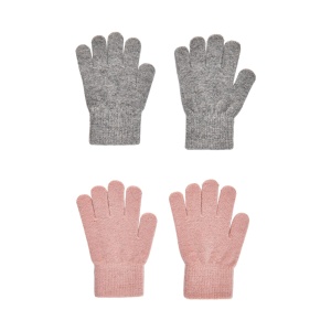 Mănuși lână merinos Celavi (set 2 perechi) - Misty Rose