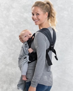 Marsupiu Ergonomic, Manduca Duo, BellyButton WildCrosses Grey - Img 2