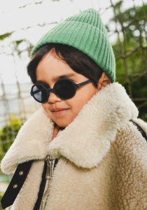 Ochelari de soare Ki ET LA ,1-2 ani - Round Anthracite