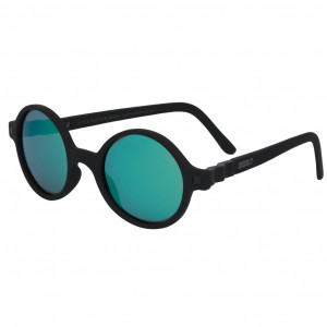 Ochelari de soare Ki ET LA, 6-9 ani - Round Black