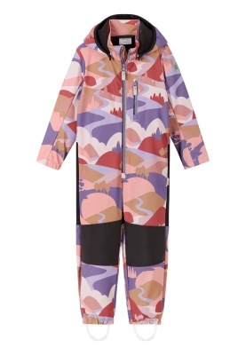 Overall impermeabil softshell Reima Nurmes, Rose Blush