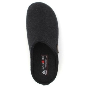 Papuci adulți din lână Haflinger - Everest Fundus Graphite