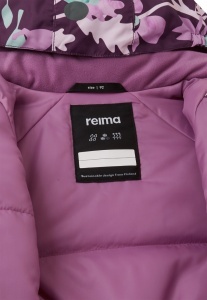 Salopetă de iarnă ReimaTec - Puhuri  Deep purple